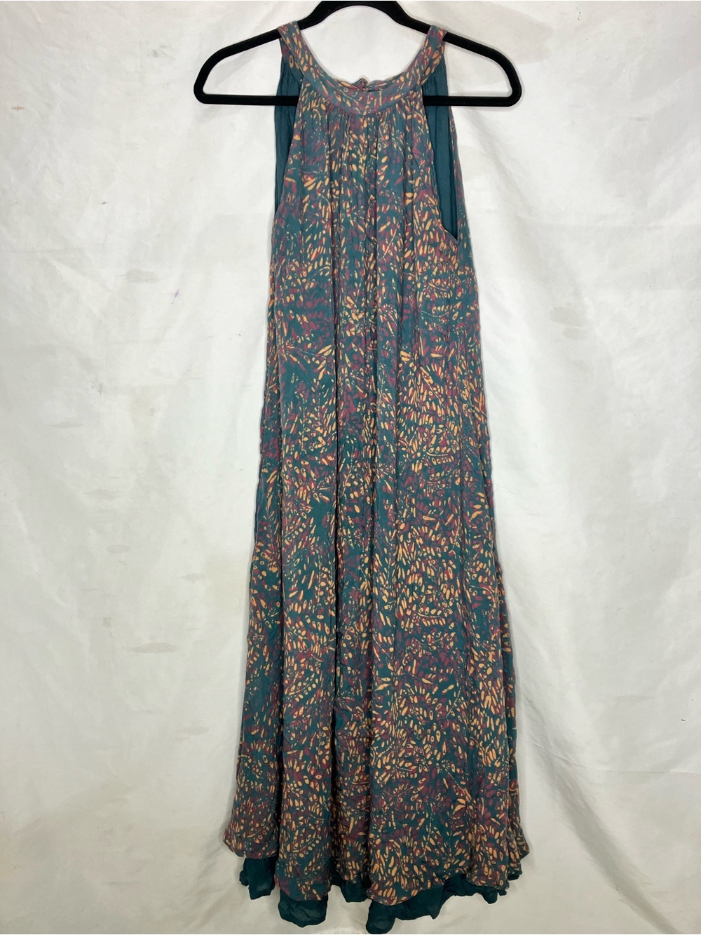 Noa Noa batik maxi dress M rayon